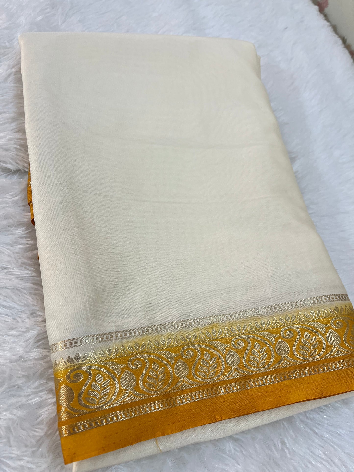 Semi Mysore silk(HOA133)