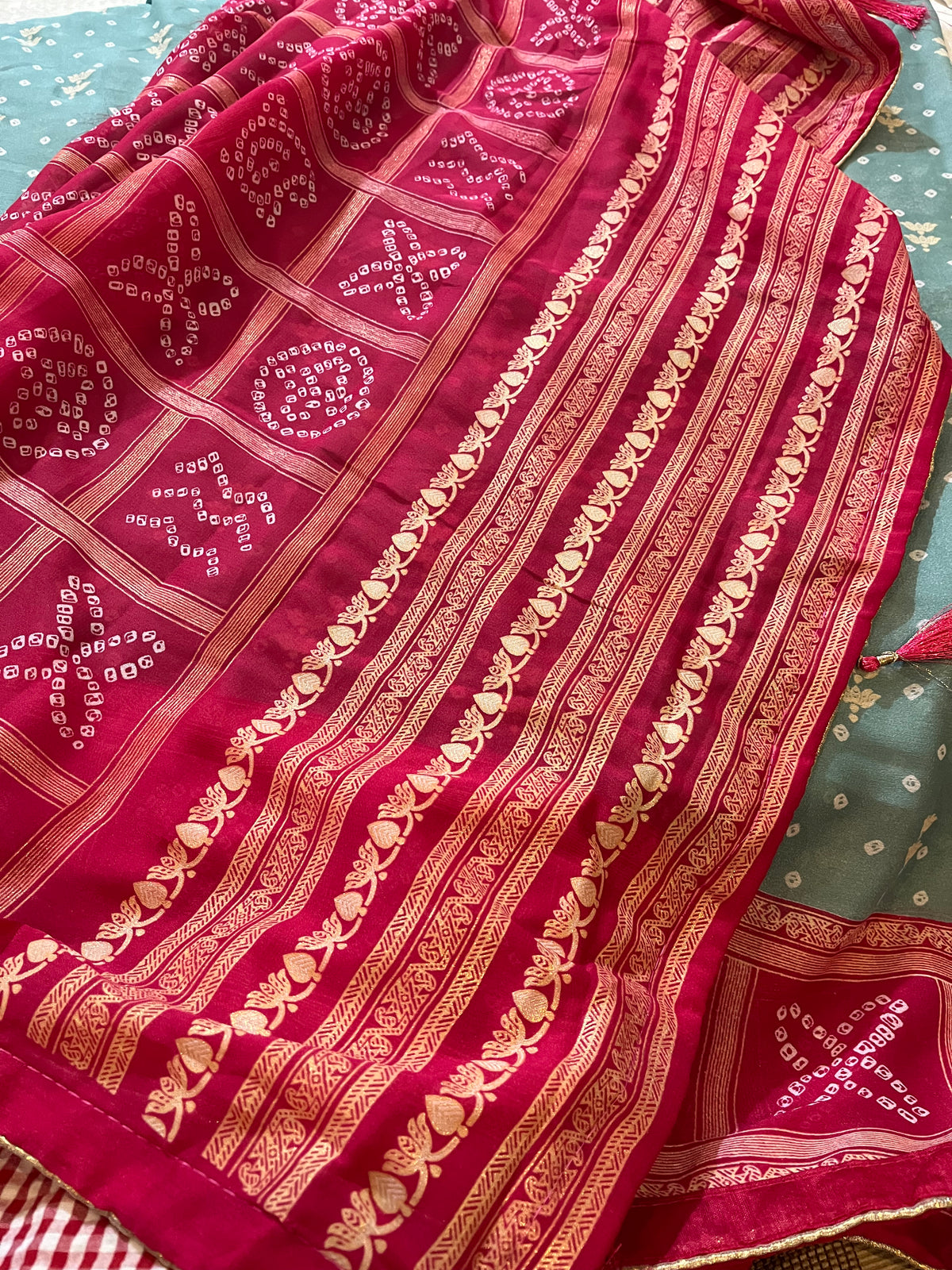 Georgette silk