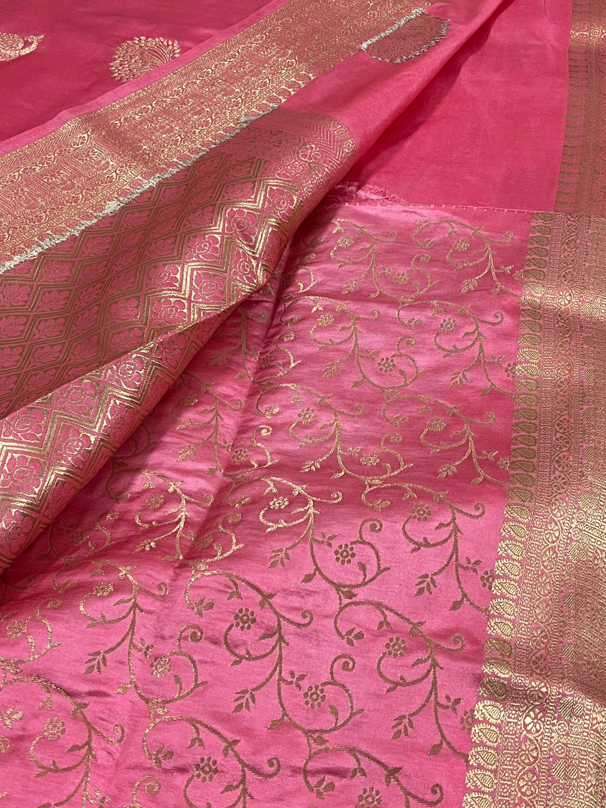 Banarasi Mashru kathan silk saree