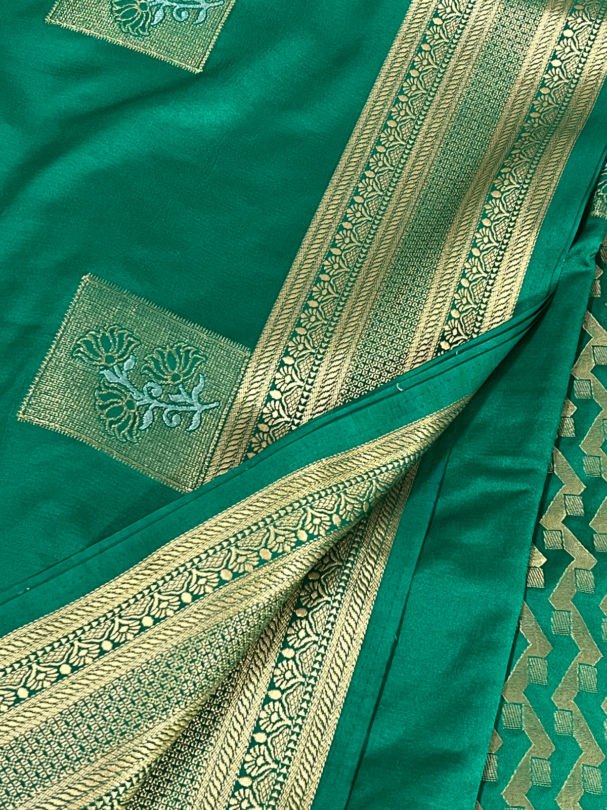 Banarasi Mashru kathan silk saree