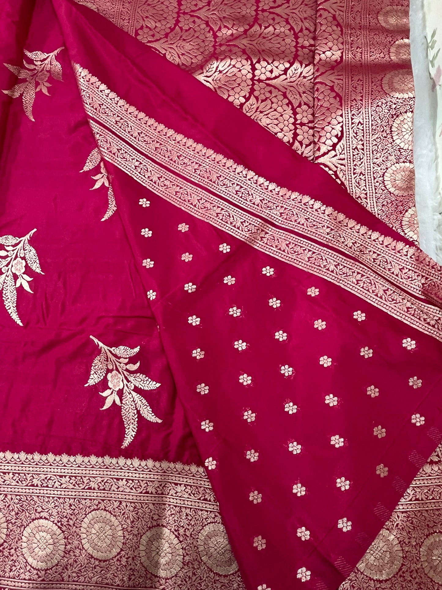 Semi crepe silk - PUSHPA