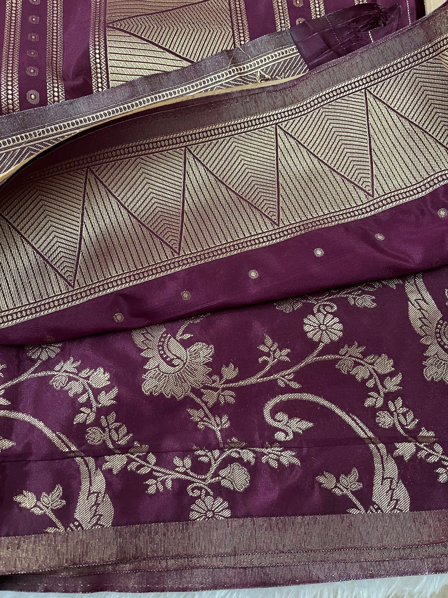 Premium semi Mysore silk