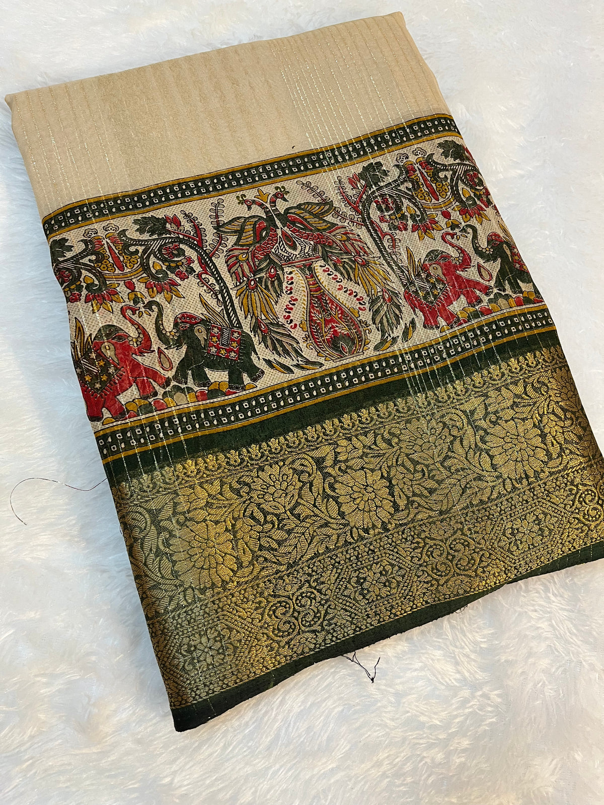 Dola silk fancy saree