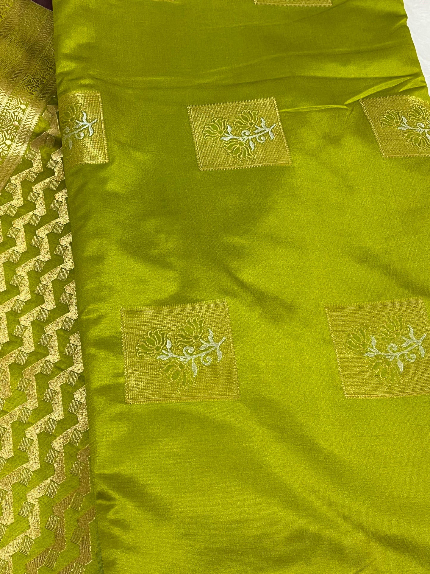 Banarasi Mashru kathan silk saree