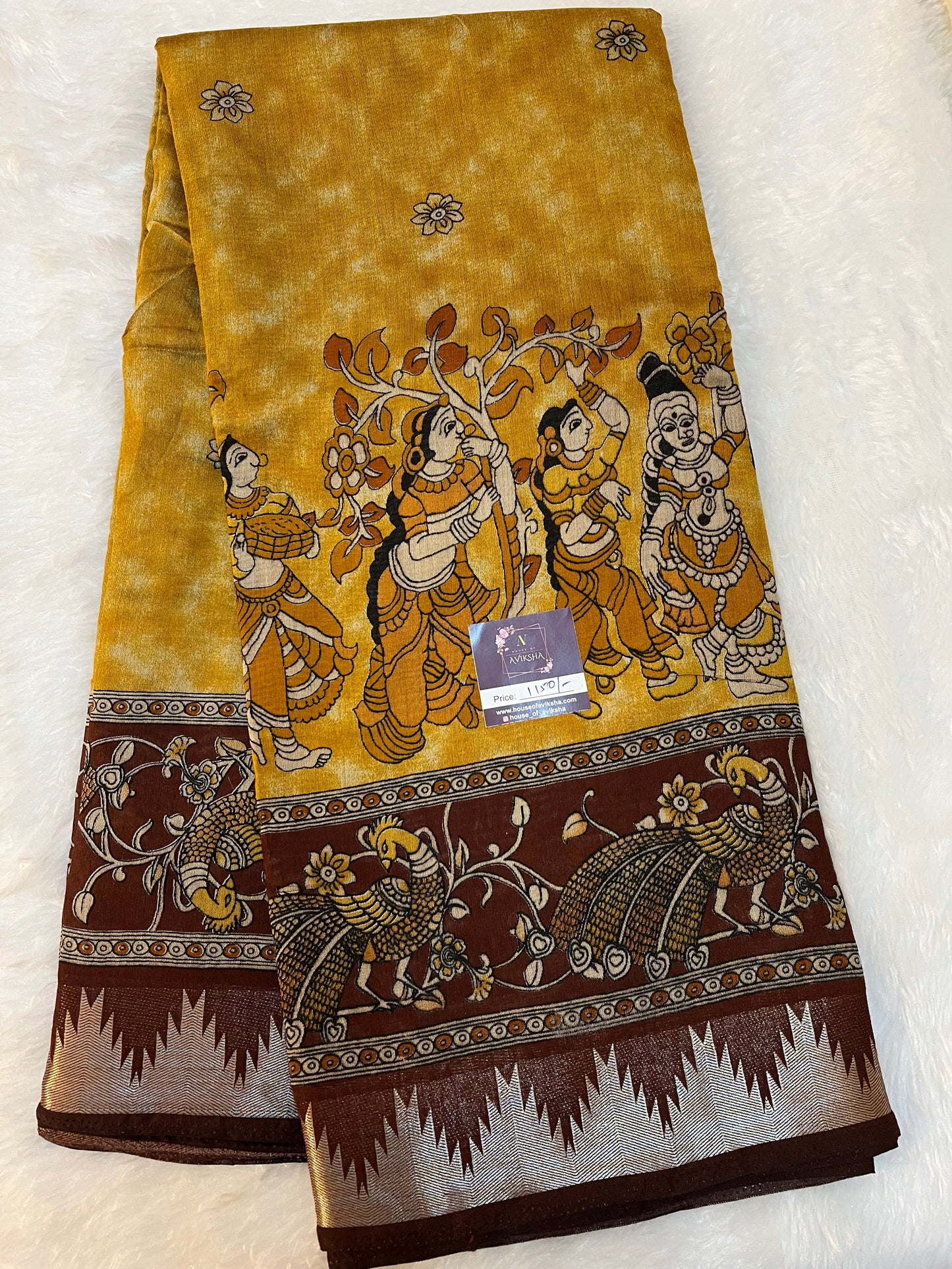 Mangalagiri cotton mix silk