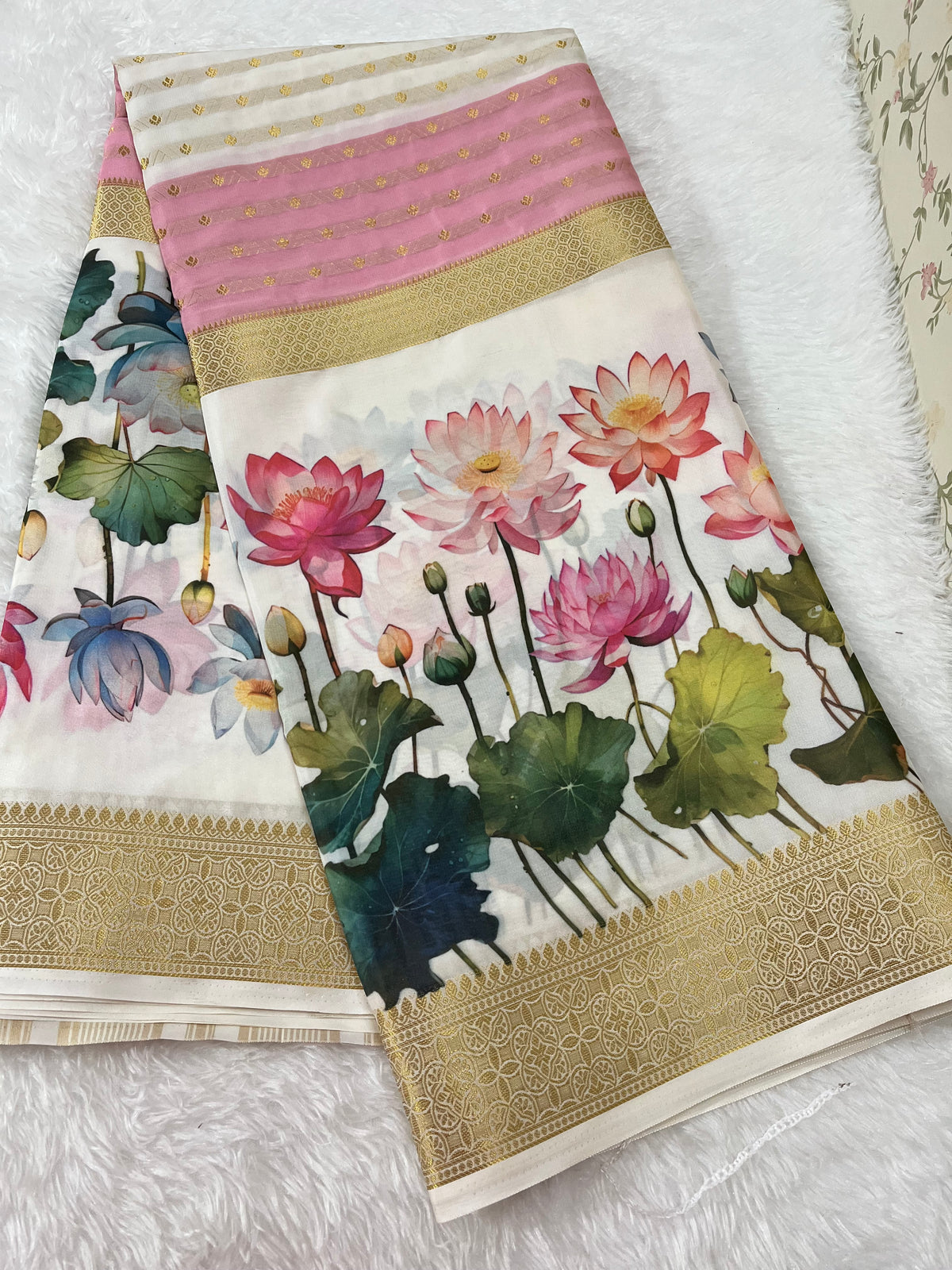 Semi crepe silk - HOA103