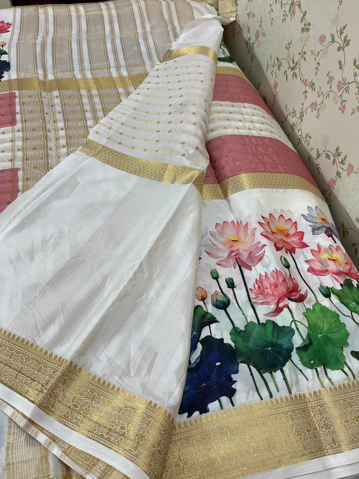 Semi crepe silk - HOA103