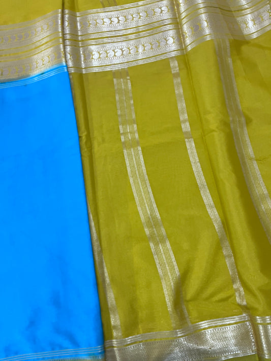 Half & Half Semi Mysore silk