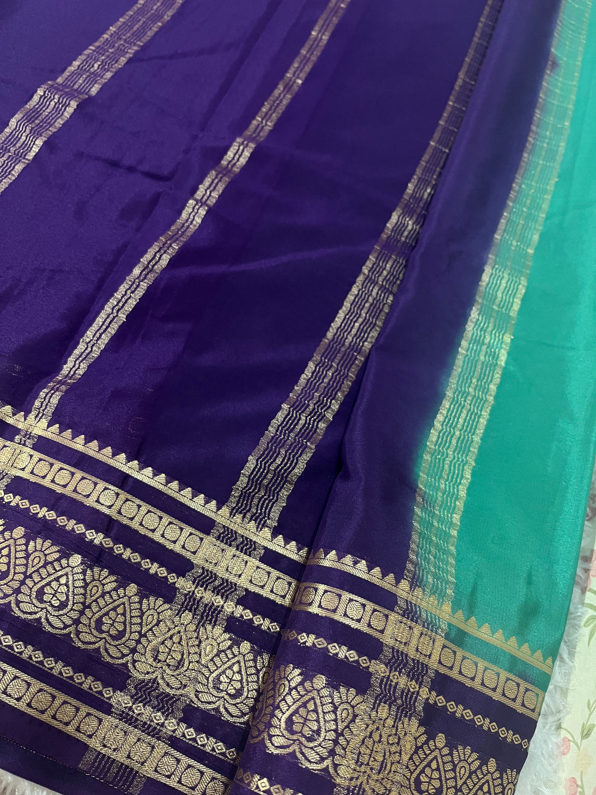 Semi Mysore silk- HOA98