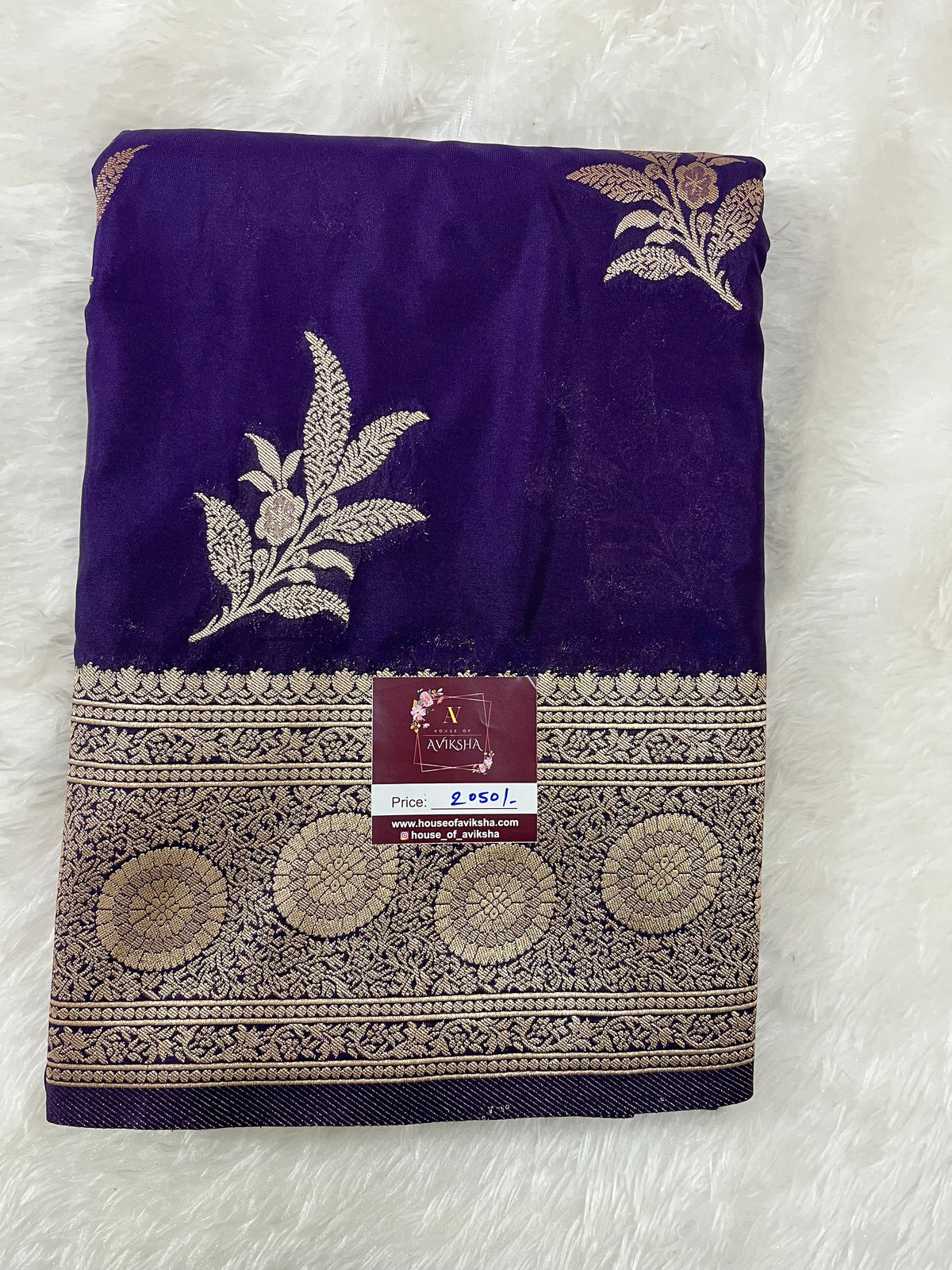 Semi crepe silk - PUSHPA