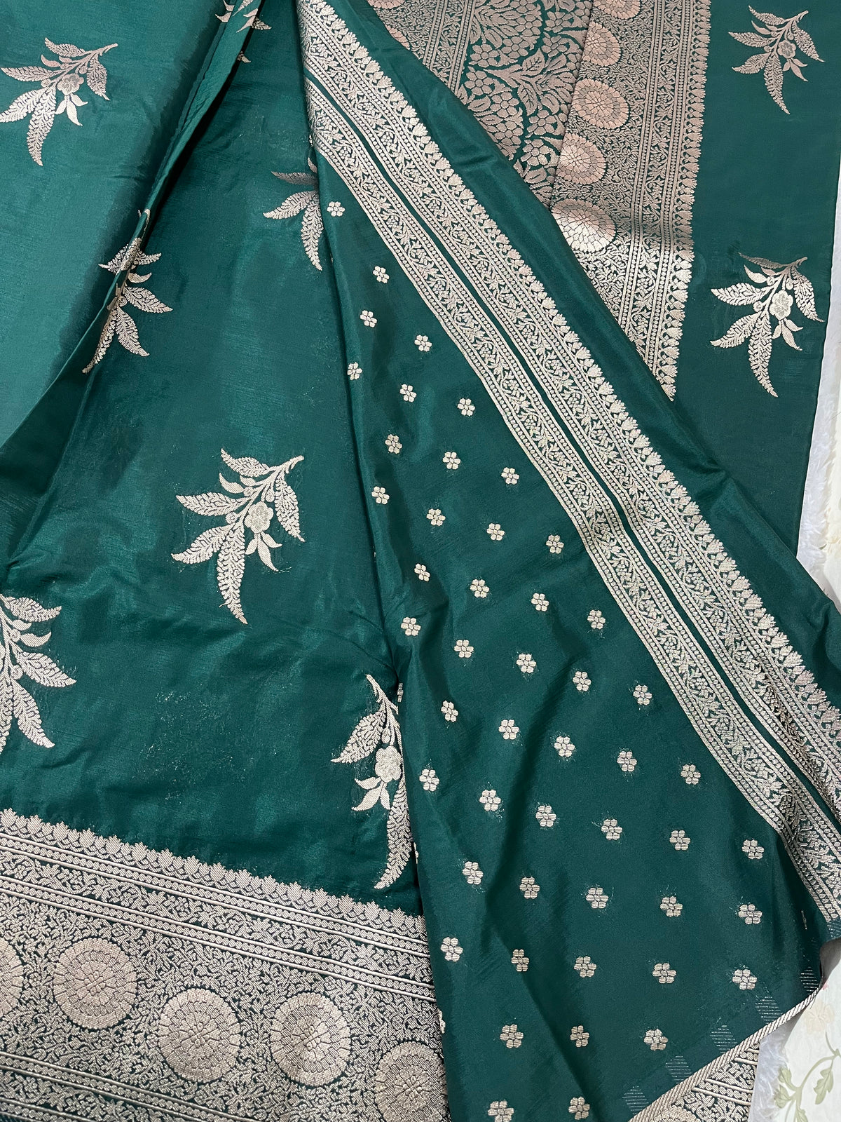 Semi crepe silk - PUSHPA
