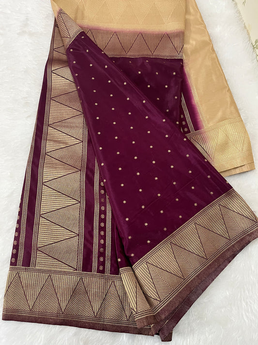 Premium semi Mysore silk