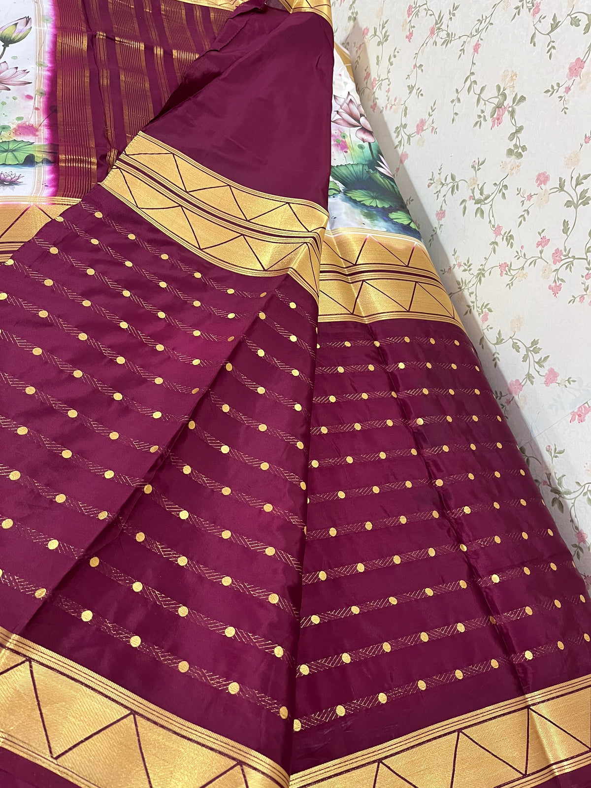 Premium Quality Semi Mysore silk - HOA99