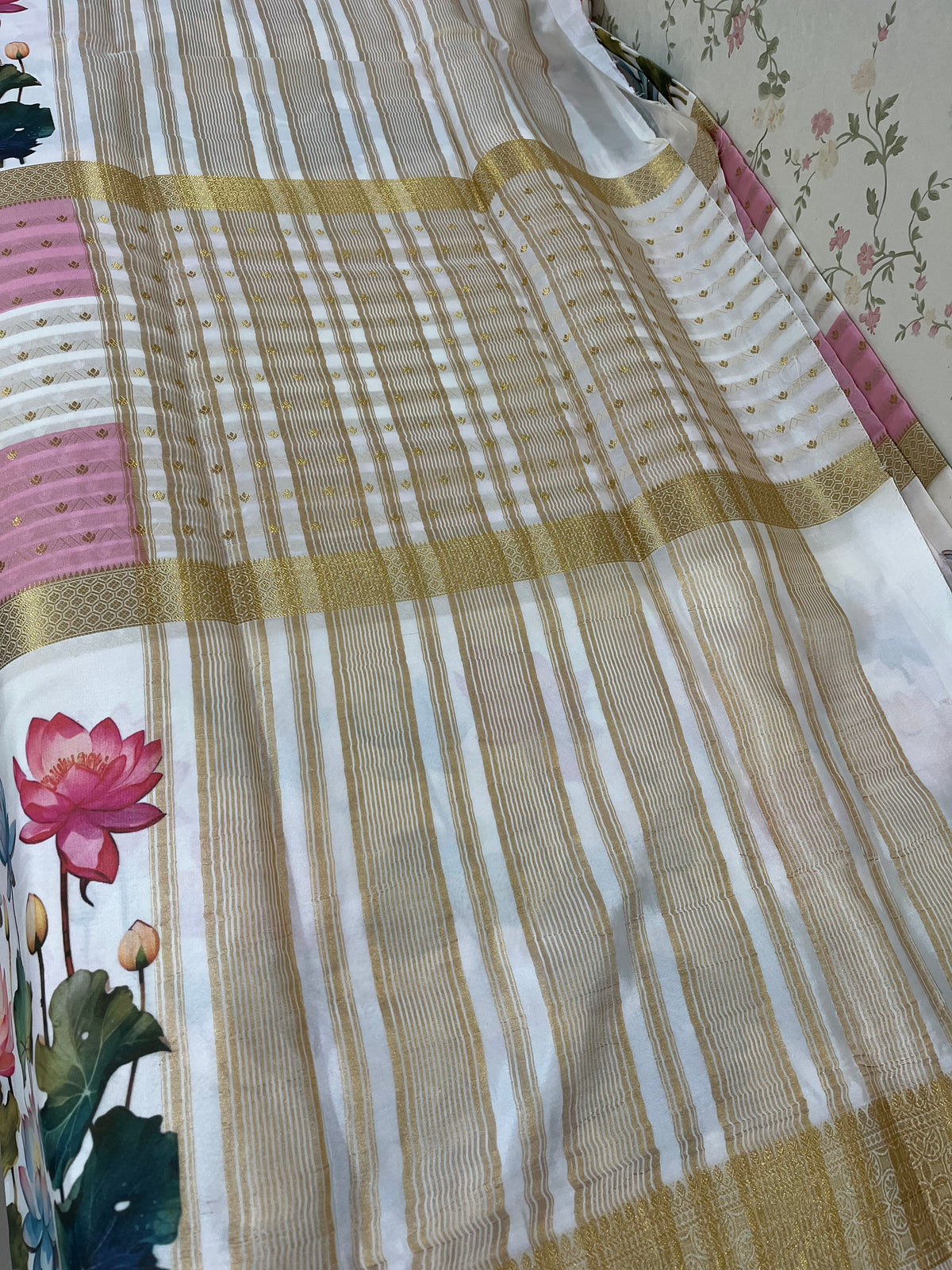 Semi crepe silk - HOA103