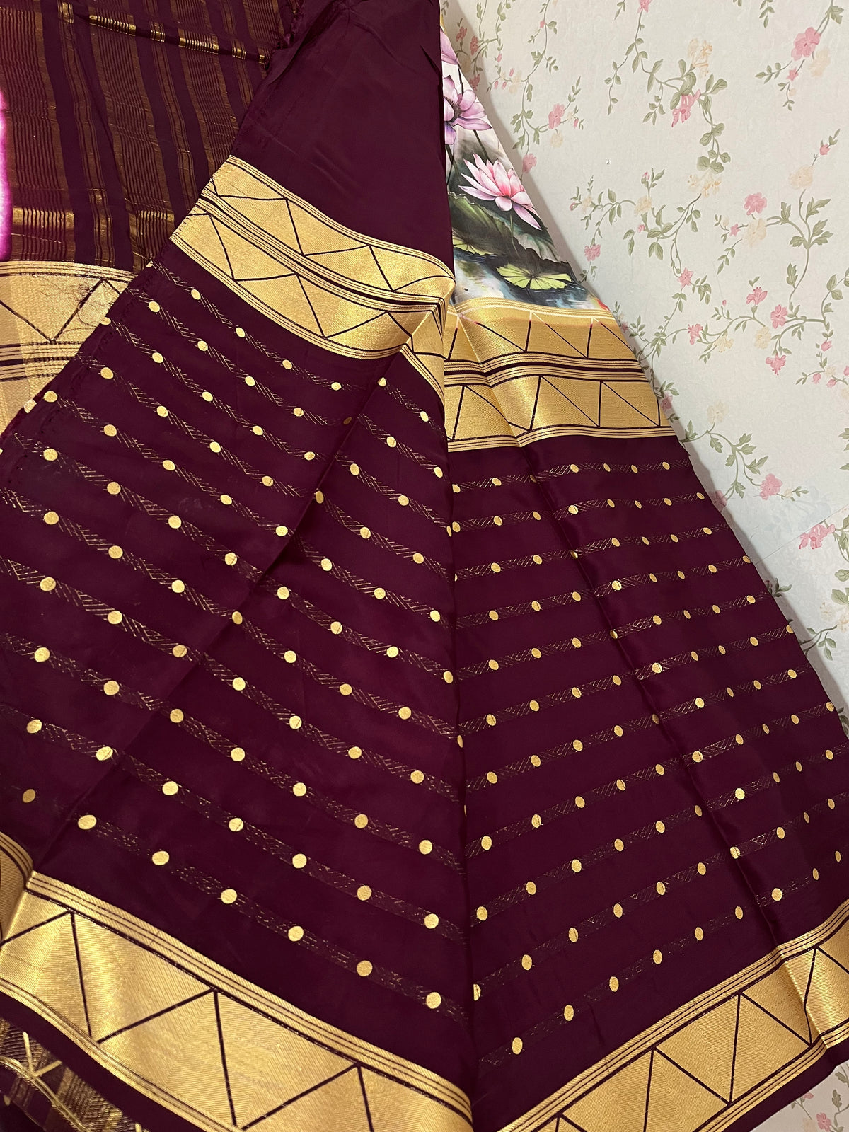Premium Quality Semi Mysore silk - HOA99