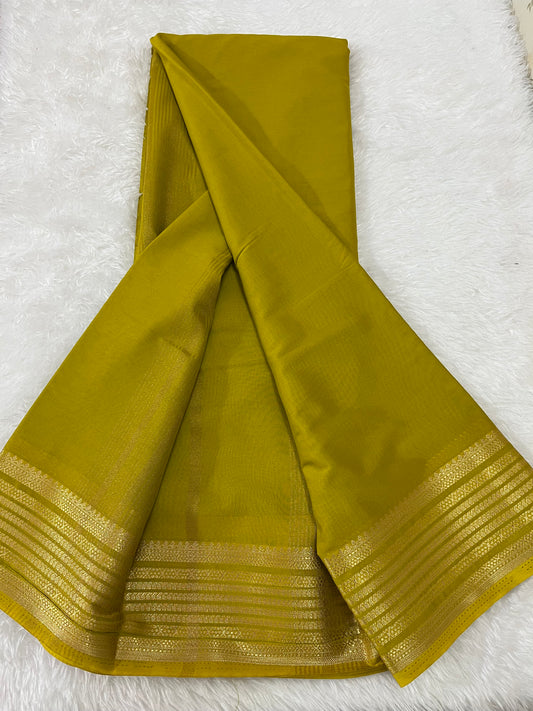Semi Mysore silk -HOA110