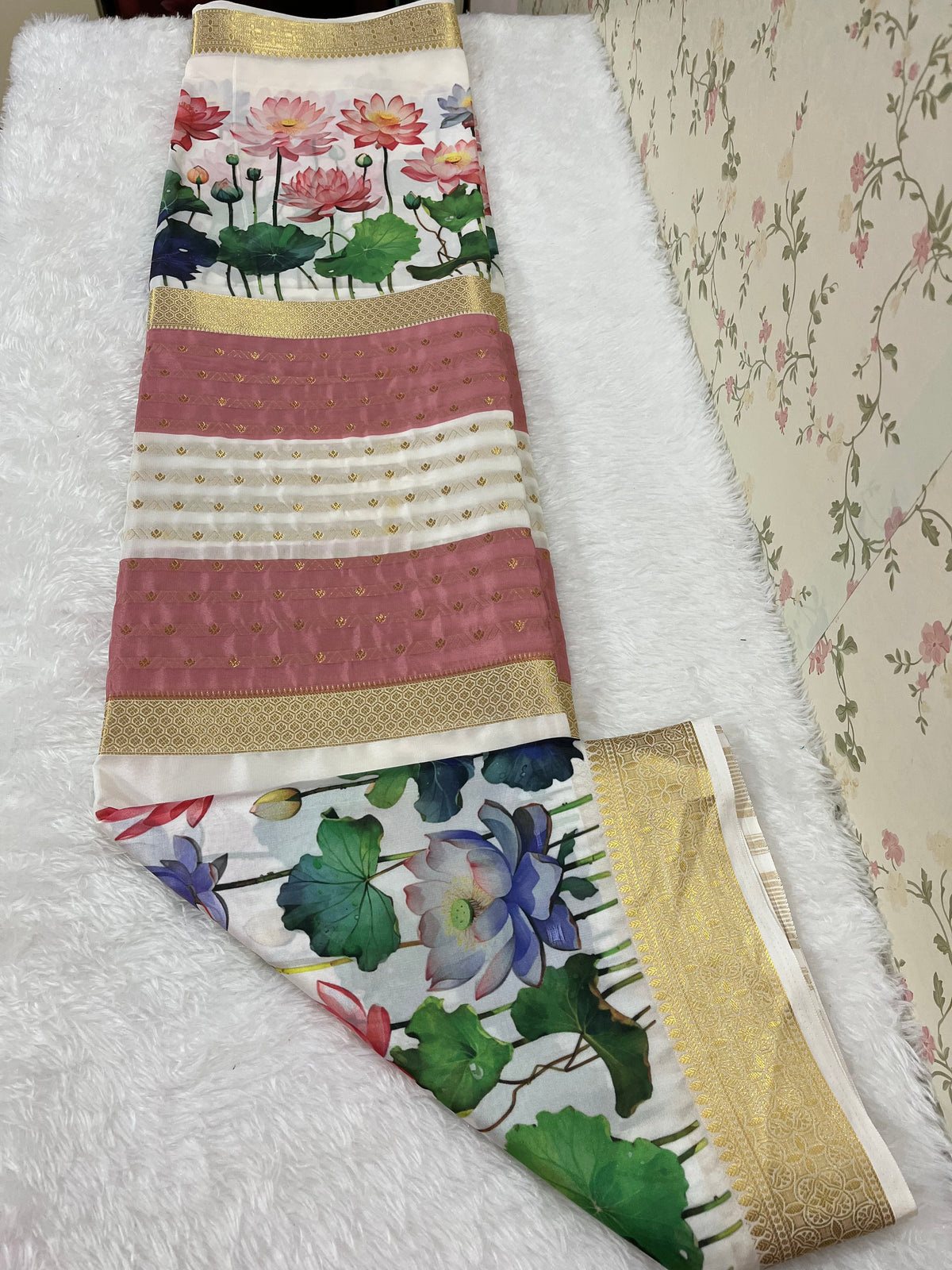 Semi crepe silk - HOA103