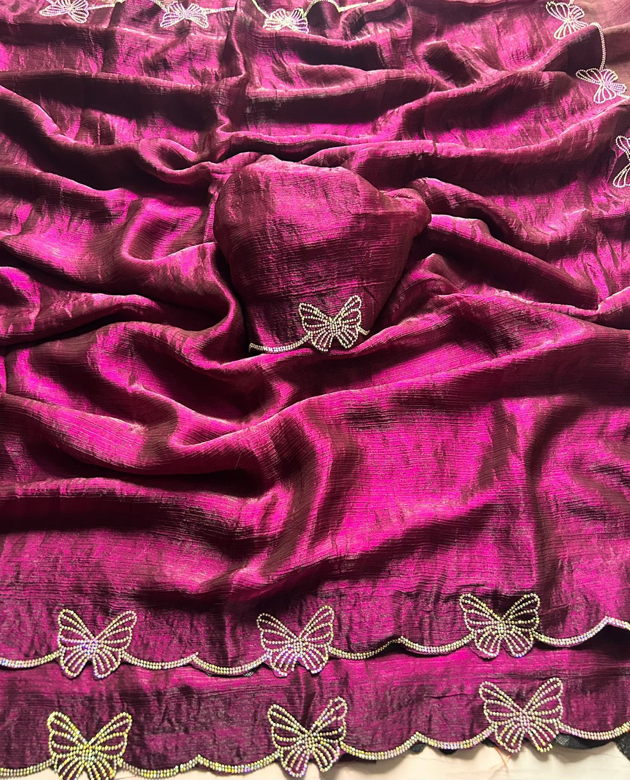 Butterfly space silk