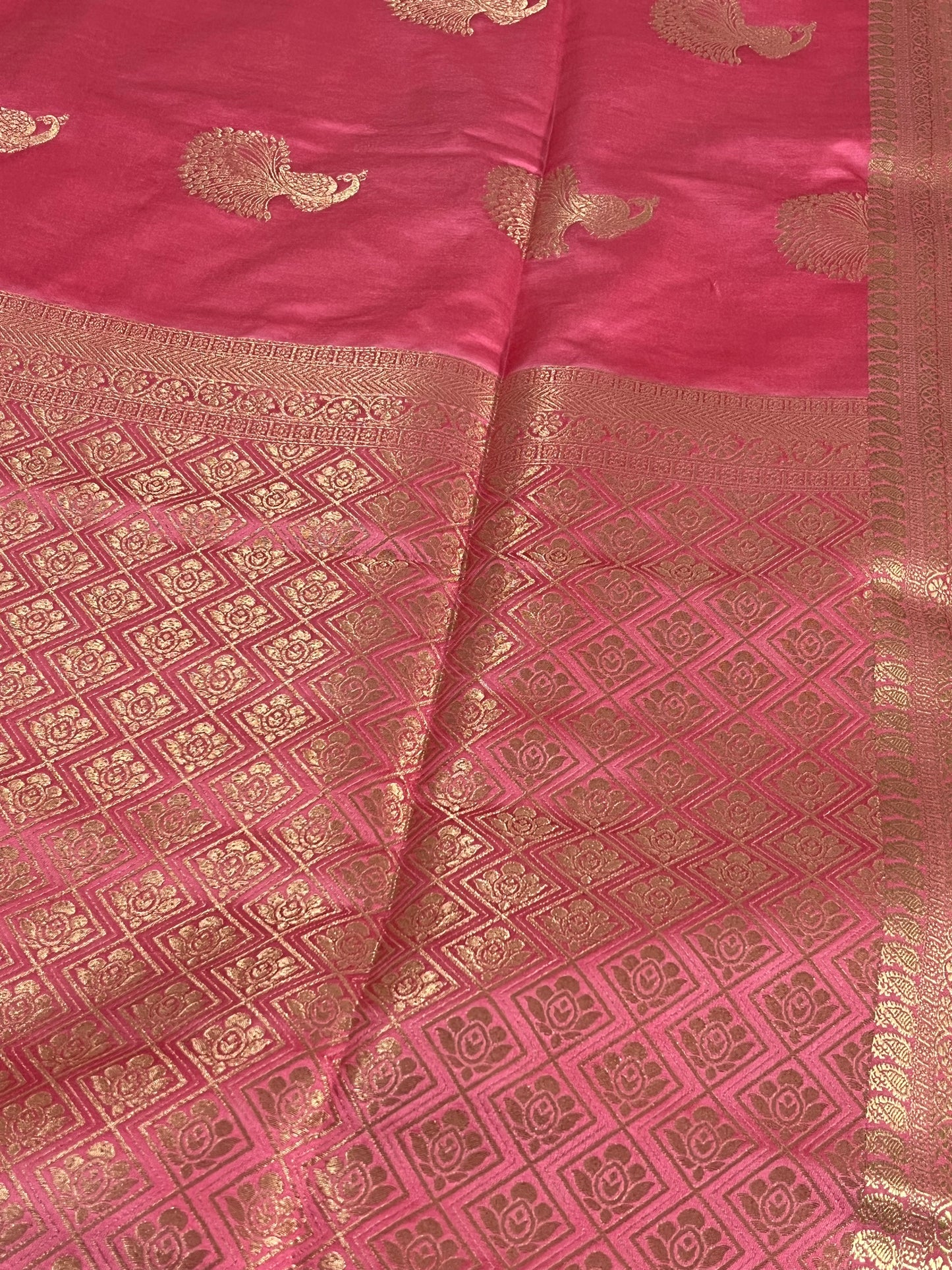 Banarasi Mashru kathan silk saree