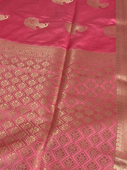 Banarasi Mashru kathan silk saree