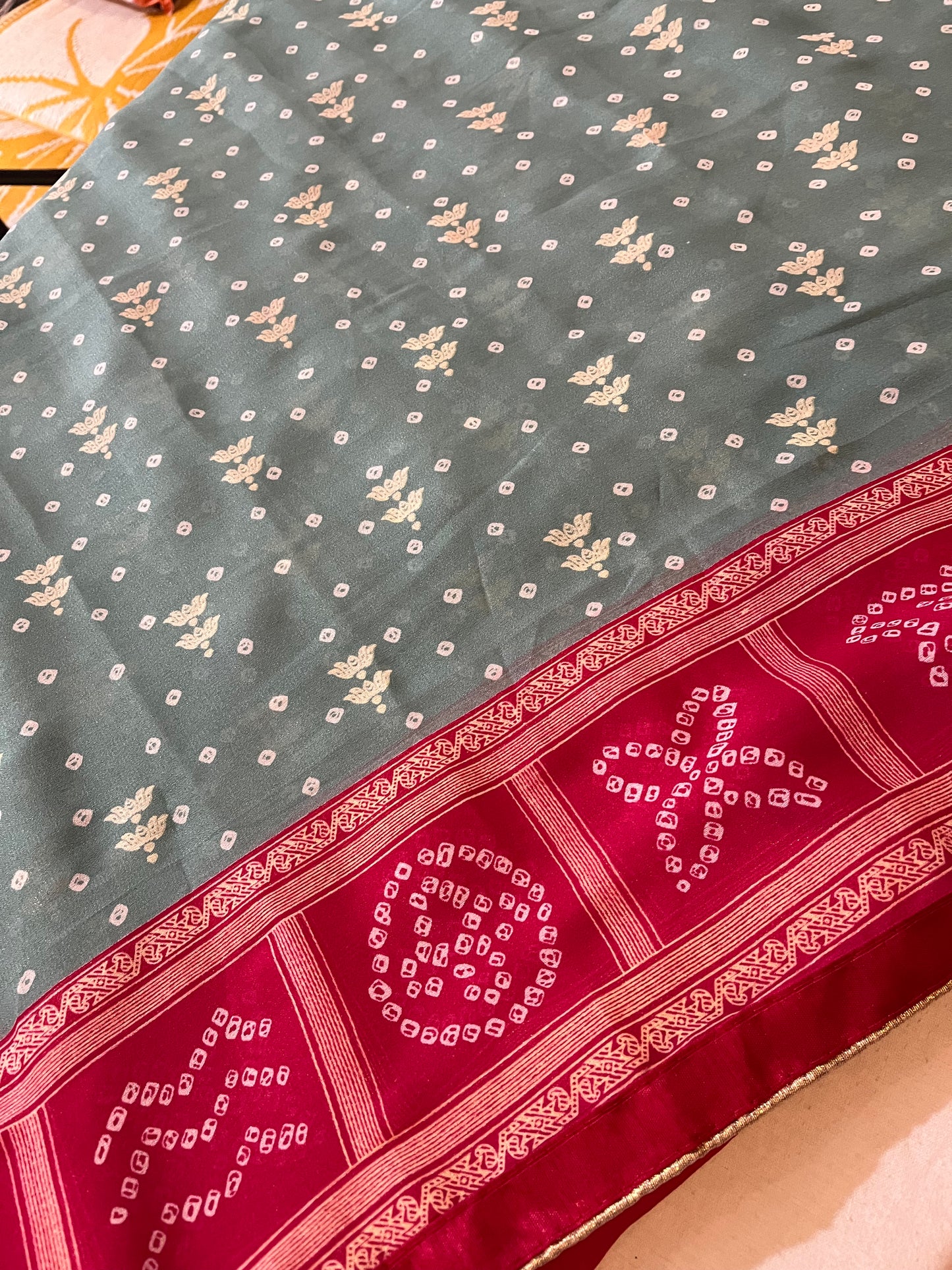 Georgette silk