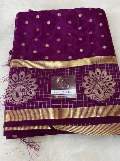 Banarasi Mashru kathan silk