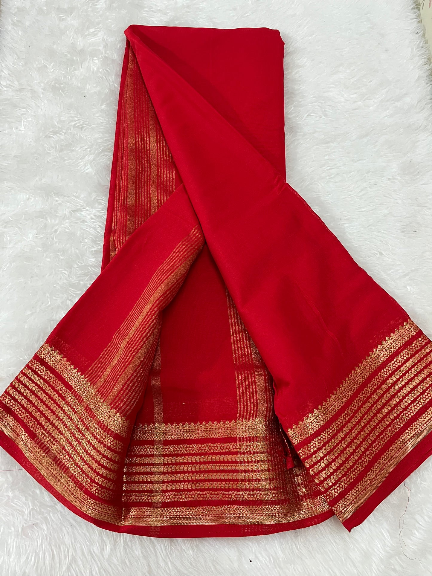 Semi Mysore silk -HOA110