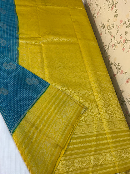 Semi Kanchivaram crepe silk -HOA136
