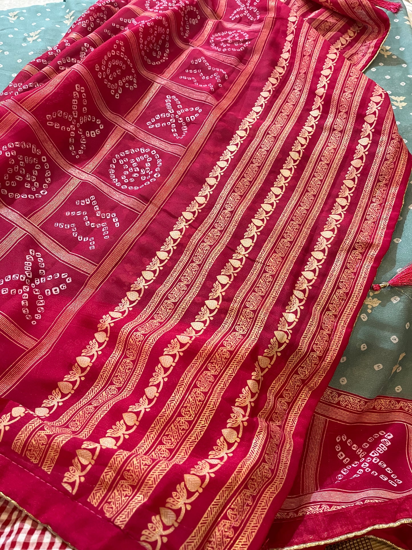 Georgette silk