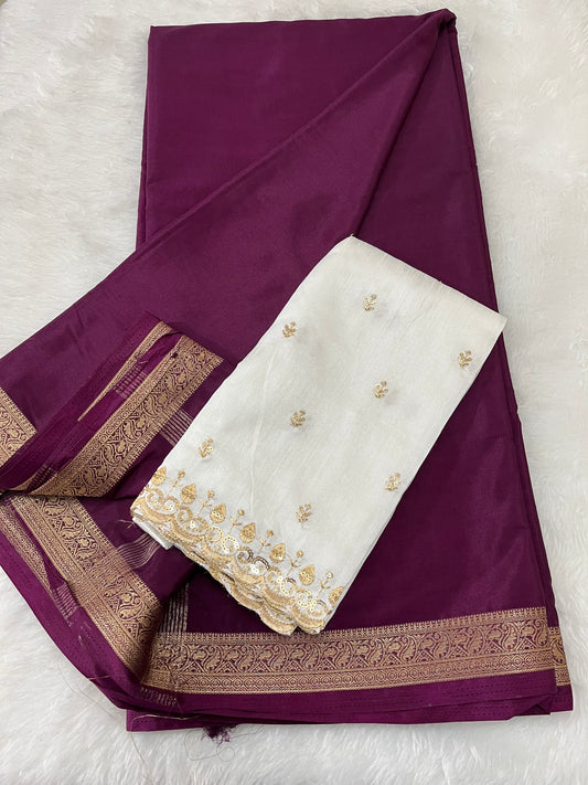 Semi Mysore silk