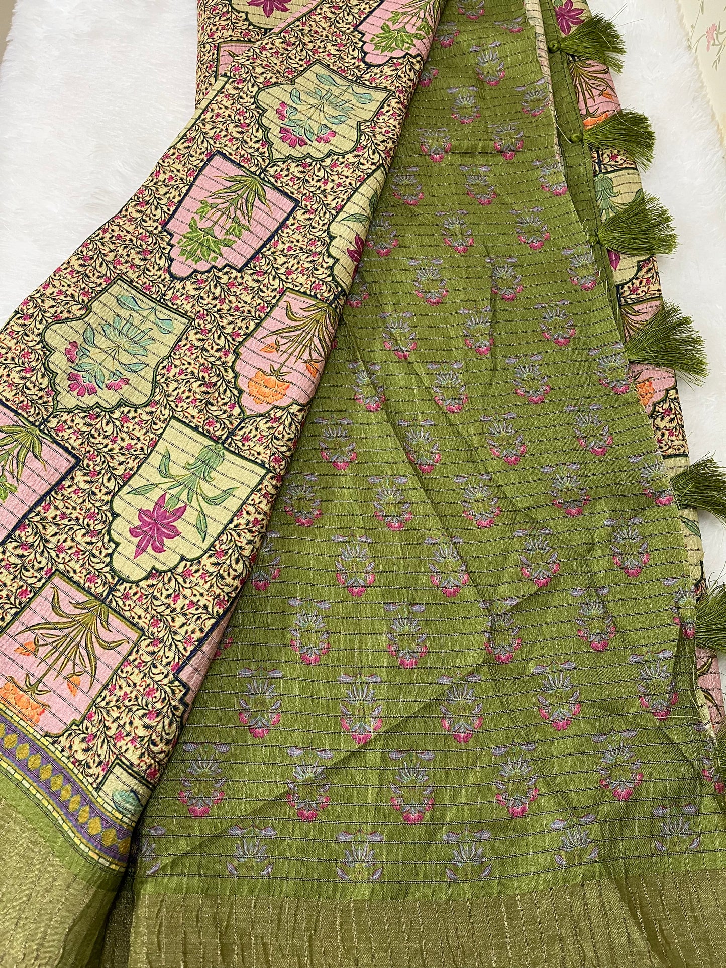 Mulguri art cotton - KALAMKARI