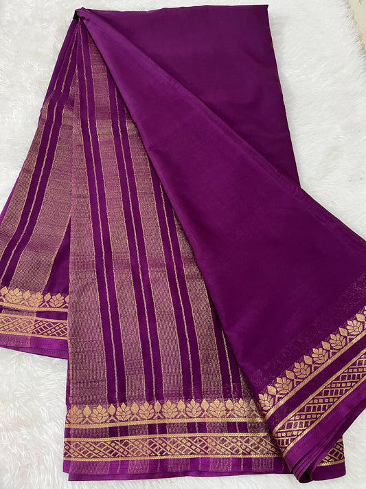 Semi Mysore silk -HOA111