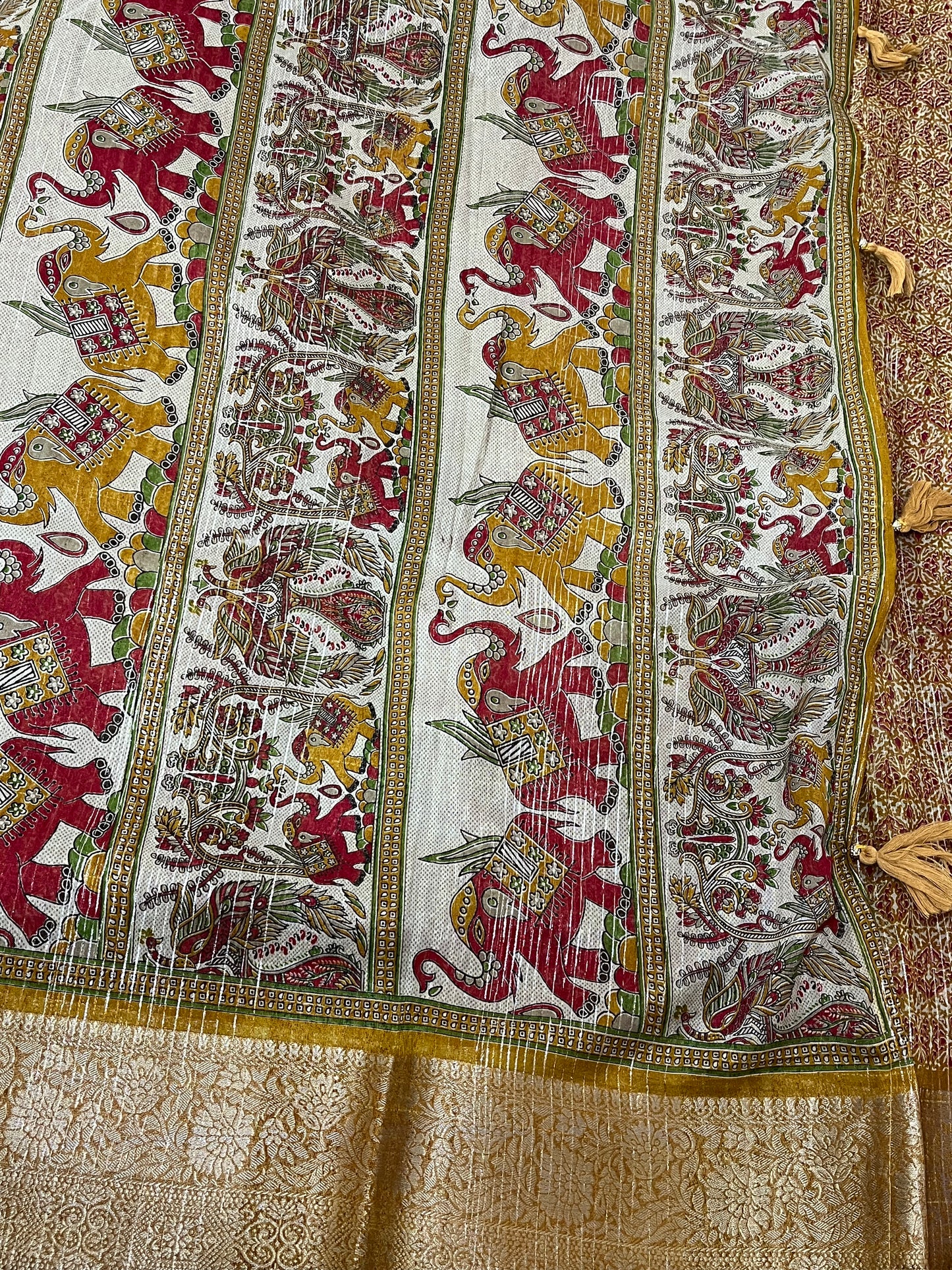 Dola silk fancy saree