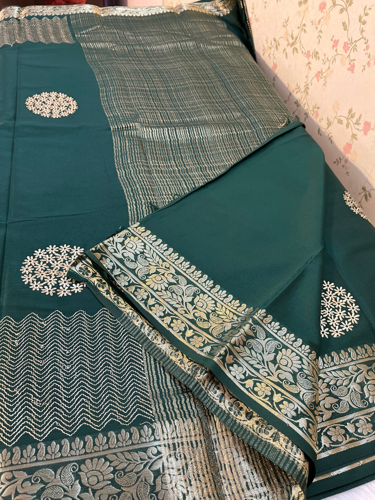 Semi Crepe silk ( HOA141 )