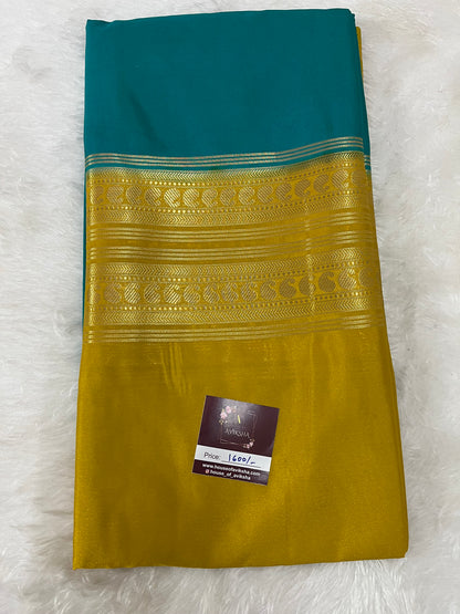 Half & Half Semi Mysore silk