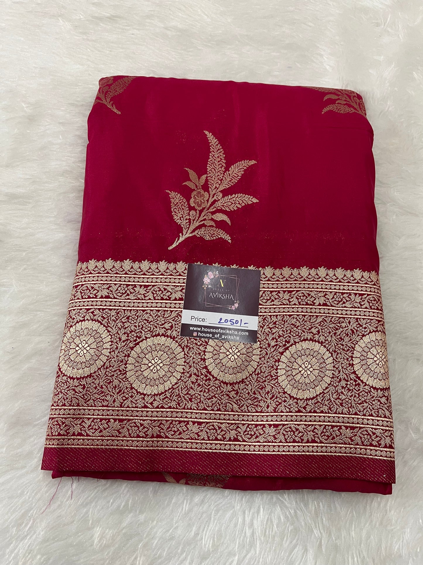 Semi crepe silk  - PUSHPA
