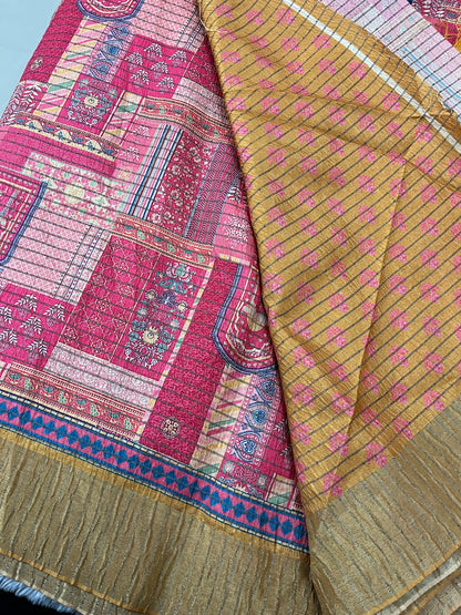 Mulguri art cotton - KALAMKARI