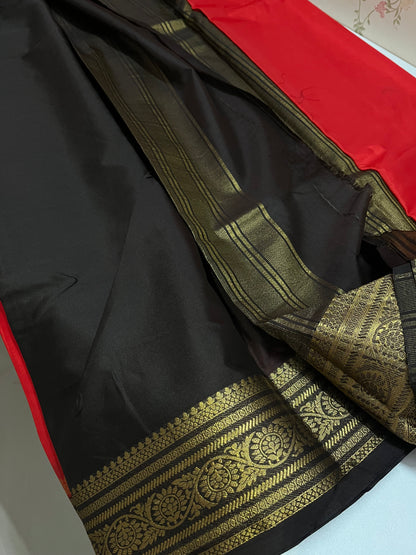 Trending Semi Mysore silk - HOA137