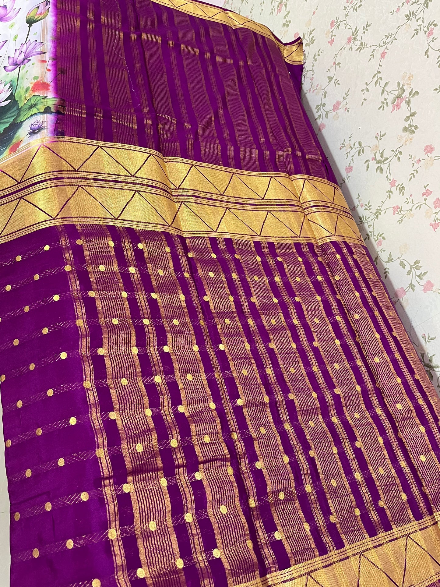 Premium Quality Semi Mysore silk - HOA99