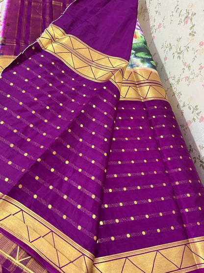 Premium Quality Semi Mysore silk - HOA99