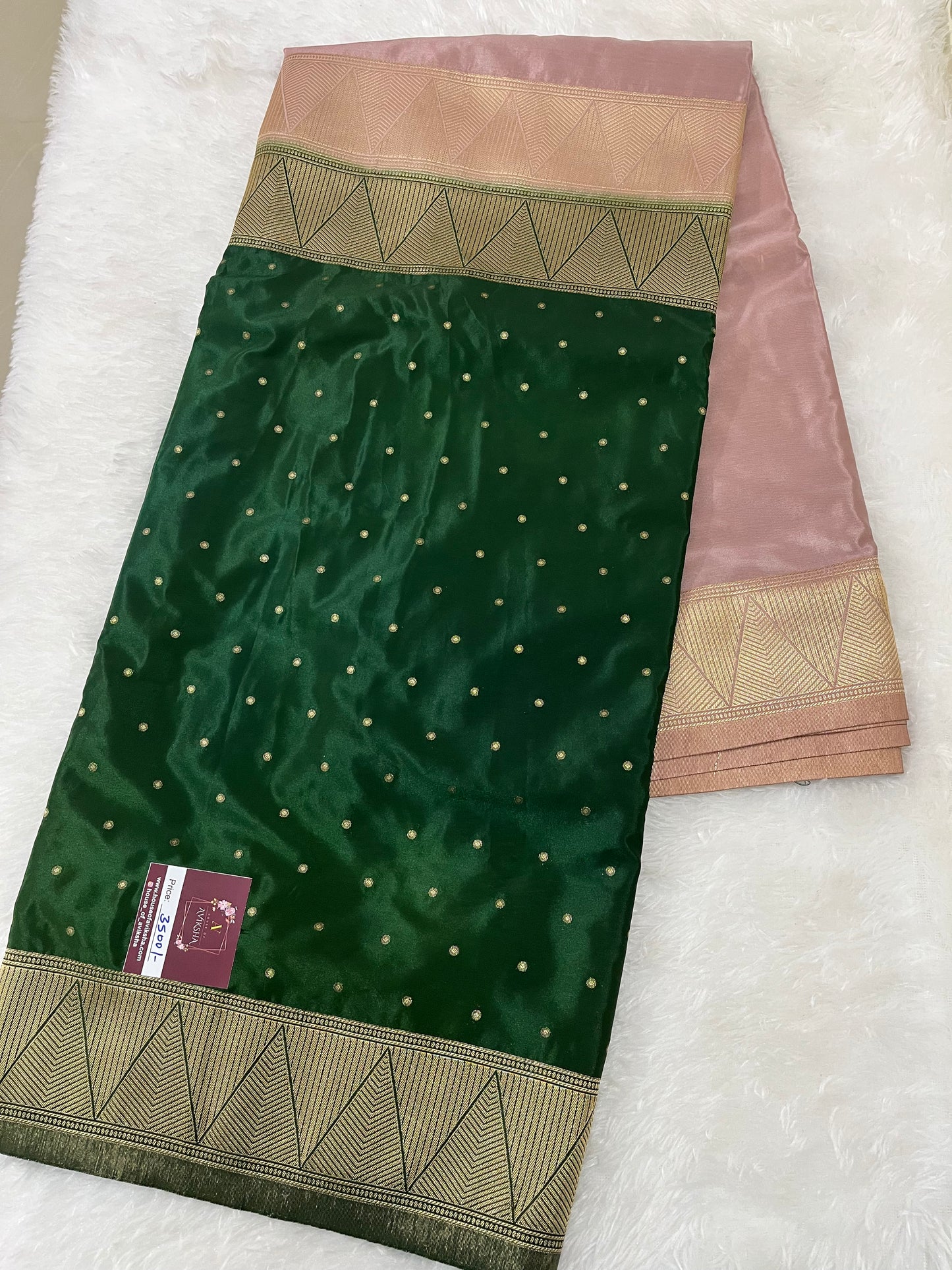 Premium semi Mysore silk