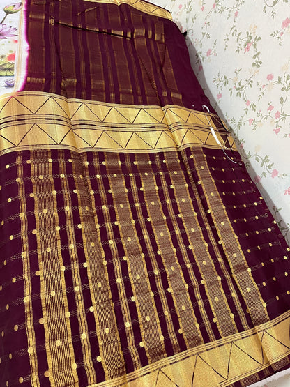 Premium Quality Semi Mysore silk - HOA99