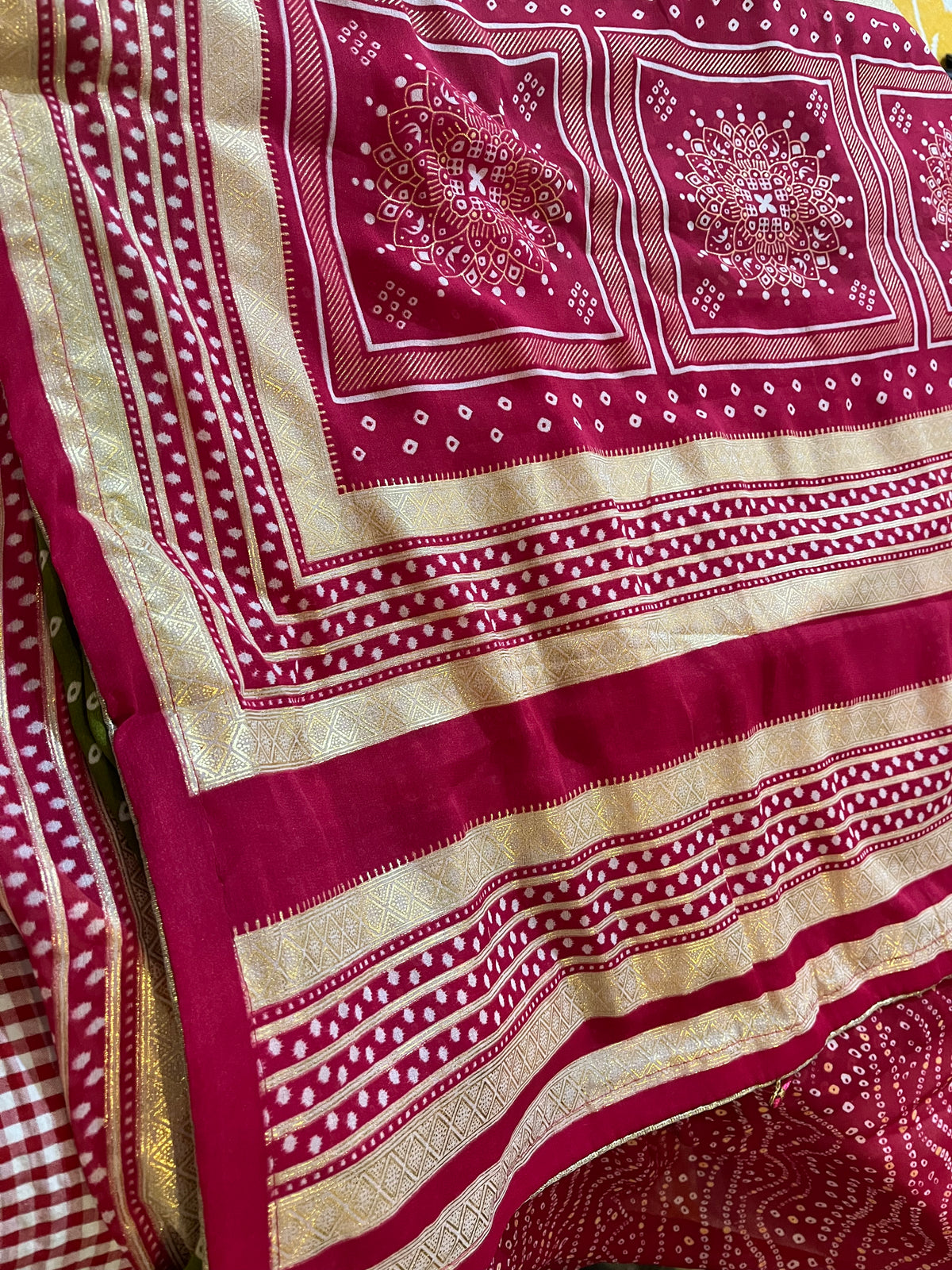 Georgette silk