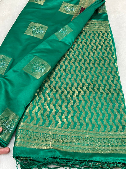 Banarasi Mashru kathan silk saree