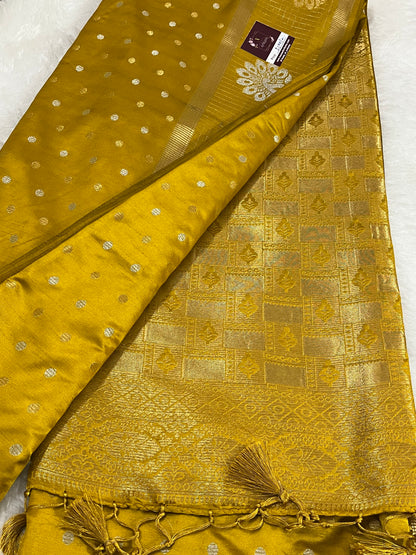 Banarasi Mashru kathan silk saree