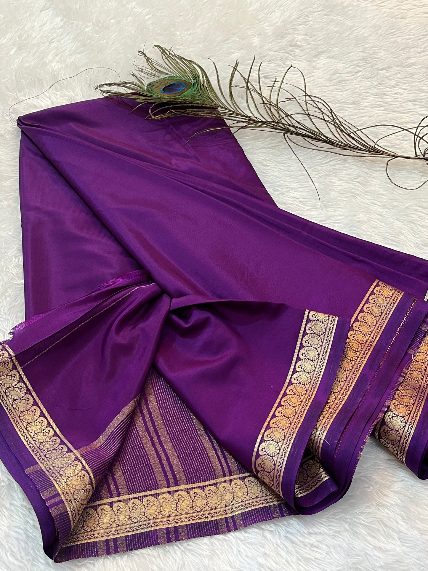 Semi Mysore silk( HOA146 )