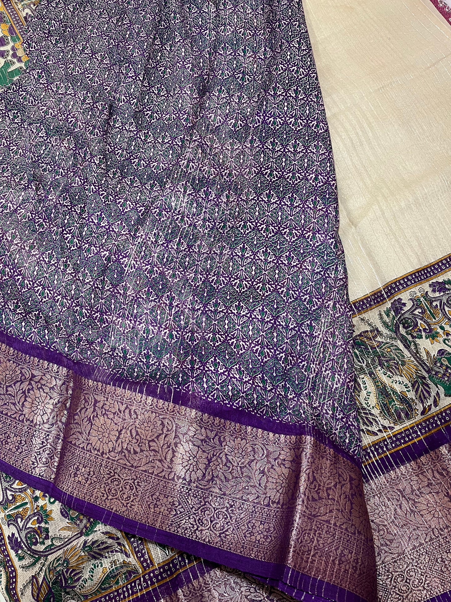 Dola silk fancy saree