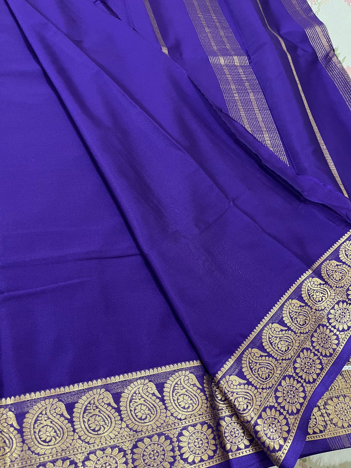 Semi Mysore silk