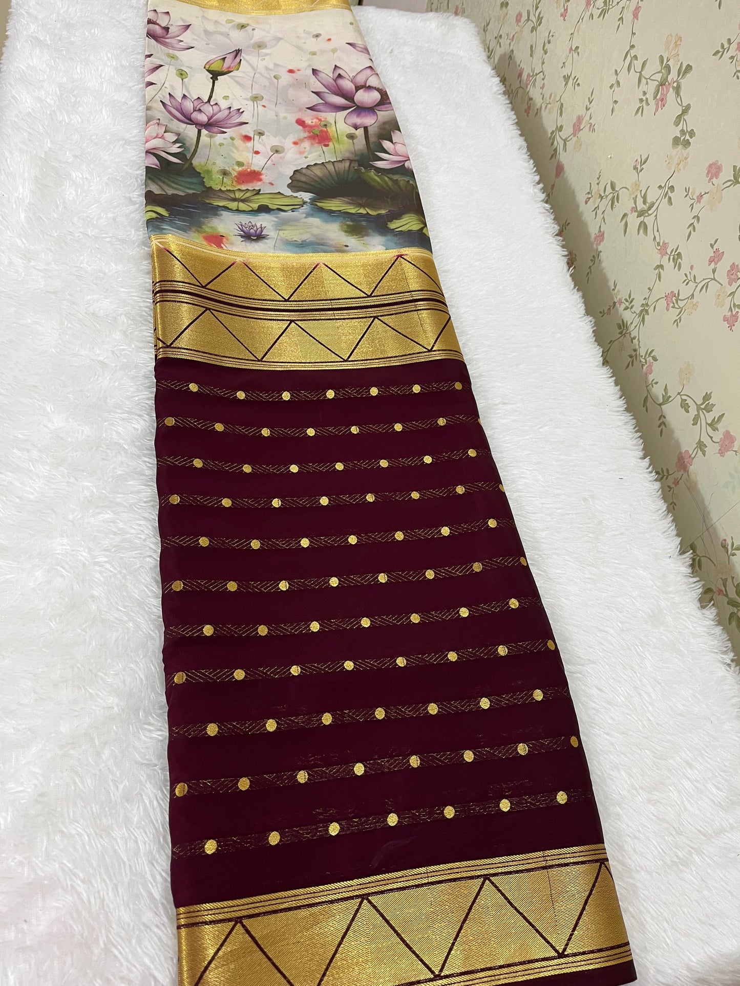Premium Quality Semi Mysore silk - HOA99