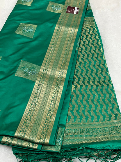 Banarasi Mashru kathan silk saree
